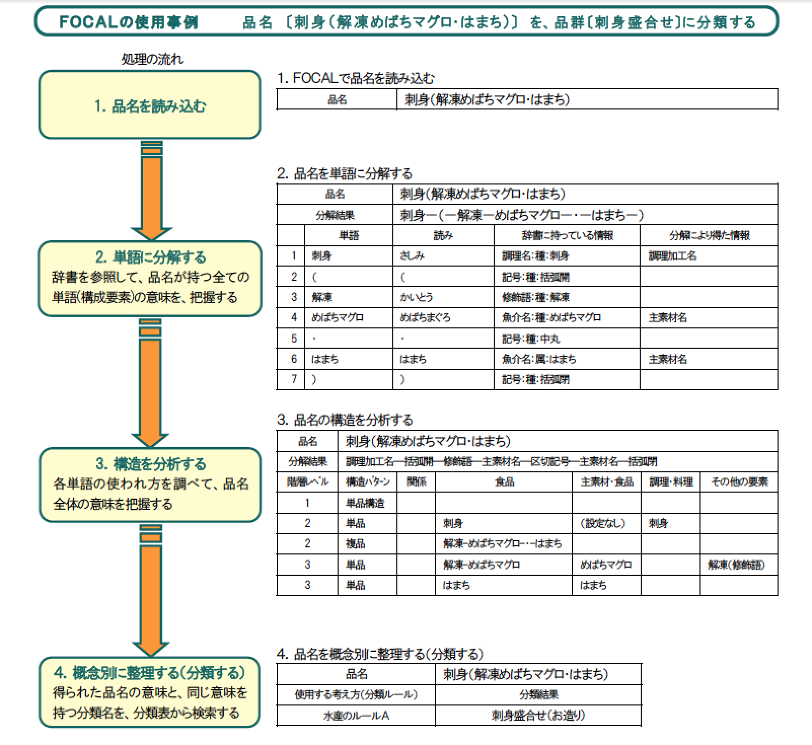 FOCALの使用事例